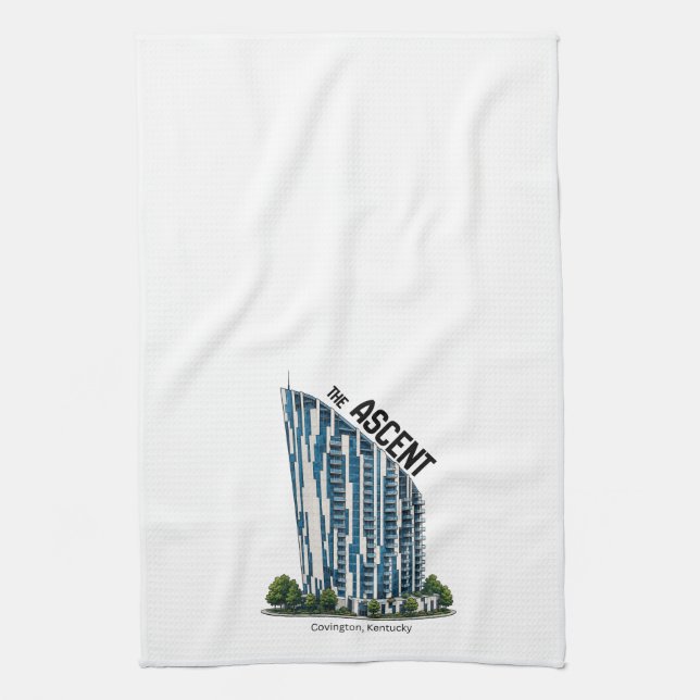 Paño De Cocina Camiseta Commit To Be Fit ASCENT (Vertical)