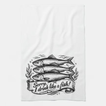 Camiseta de cita de sardina linda