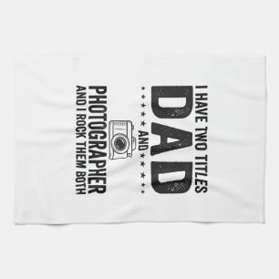Paño De Cocina Camiseta de diseño de grabado vintage para fotógra