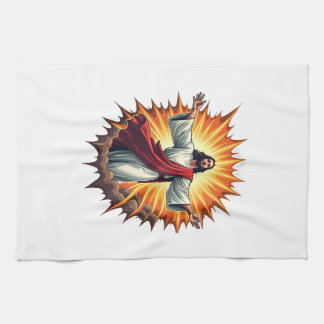 Paño De Cocina Camiseta de grabado vintage estallido de victoria