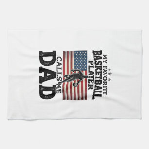 Paño De Cocina Camiseta de grabado vintage patriótica para papá d