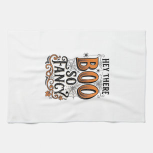 Paño De Cocina Camiseta de Halloween Boo Grabado Vintage Espeluzn