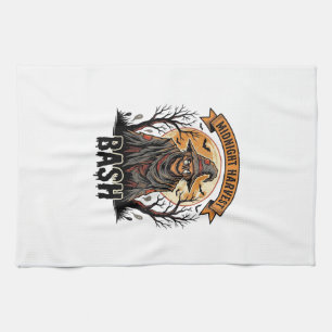 Paño De Cocina Camiseta de Halloween del Espantapájaros Grabado V