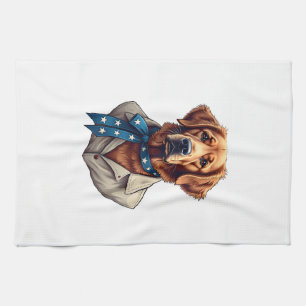 Paño De Cocina Camiseta de perro vintage de orgullo de Retriever 