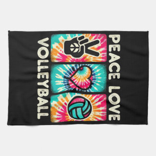 Paño De Cocina Camiseta de voleibol para adolescentes mujeres chi