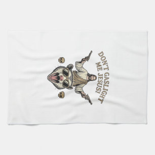 Paño De Cocina Camiseta Diseño de Grabado Antiguo de Jesús Zarigü