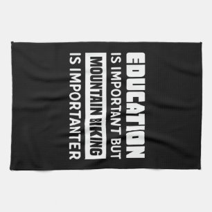 Paño De Cocina Camiseta divertida de bicicleta de montaña - Bicic