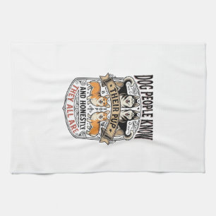 Paño De Cocina Camiseta divertida para amante de perros con debat