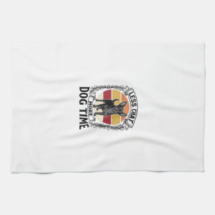 Paño De Cocina Camiseta divertida para amante de perros Grabado v