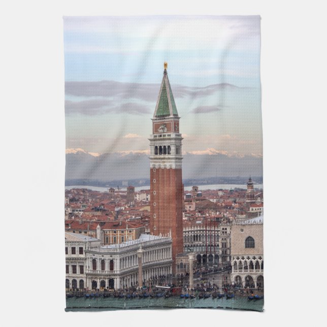 Paño De Cocina Campanile di San Marco, Venecia Italia (Vertical)