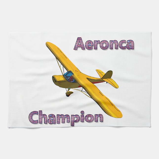 Paño De Cocina Campeón de la Aeronca (Horizontal)