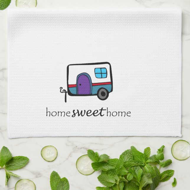 Paño De Cocina Camper Dishtowel (Doblado)