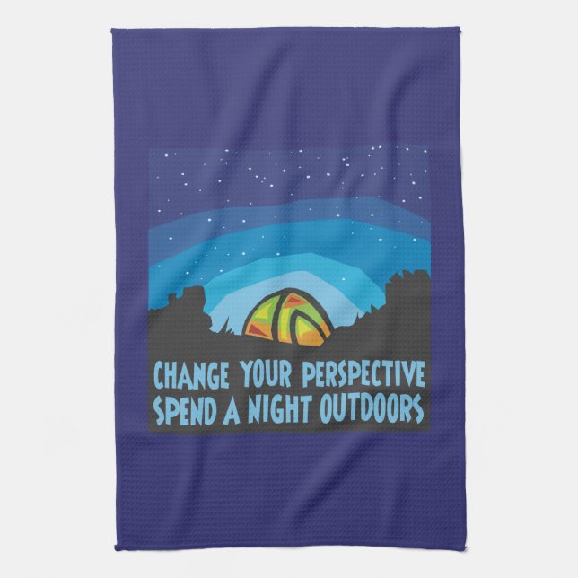 Paño De Cocina Camping de tiendas (Vertical)