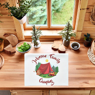 Paño De Cocina Camping personalizado