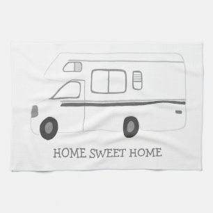 Paño De Cocina Campista retro CASERO DULCE CASERO Motorhome rv