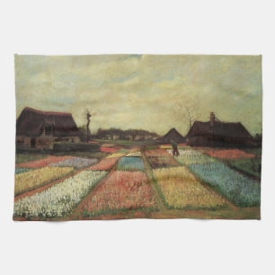 Paño De Cocina Campos de bulbos por Vincent van Gogh