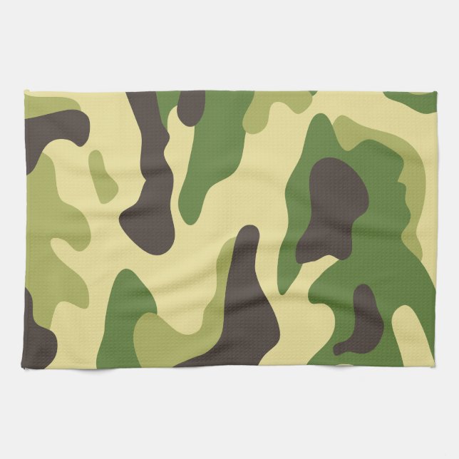 Paño De Cocina Camuflaje (Horizontal)