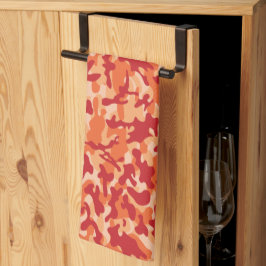Paño De Cocina Camuflaje de Lava de Albaricoque
