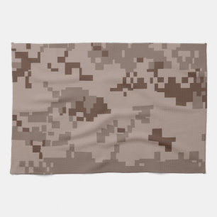 Paño De Cocina Camuflaje del desierto Marpat del Cuerpo de Marine