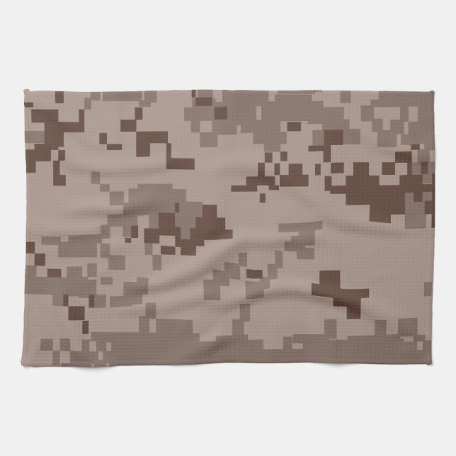 Paño De Cocina Camuflaje del desierto Marpat del Cuerpo de Marine (Horizontal)