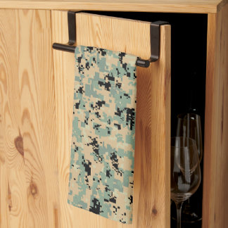 Paño De Cocina Camuflaje digital – Patrón de camuflaje SM Tan-Ver