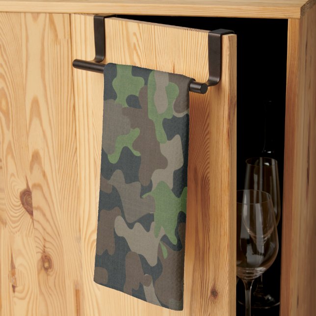 Paño De Cocina Camuflaje Inspiración militar Tactical Outdoor (Pliegue de tercios)