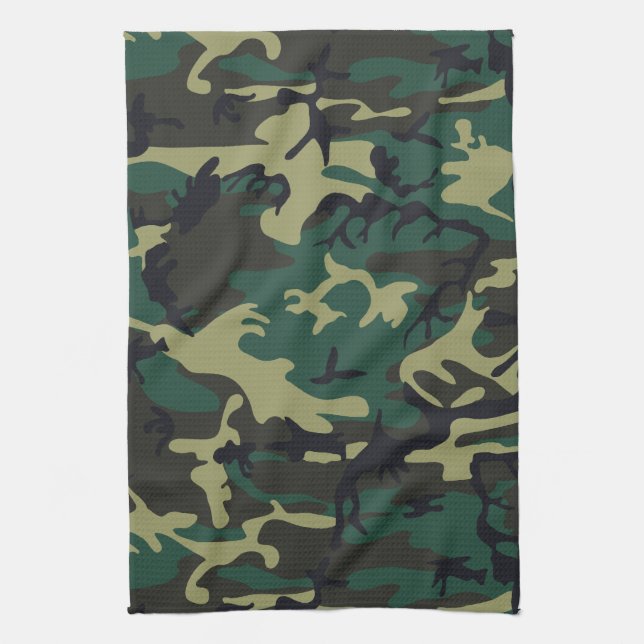 Paño De Cocina Camuflaje militar (Vertical)