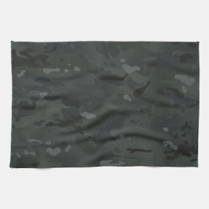 Paño De Cocina Camuflaje negro I