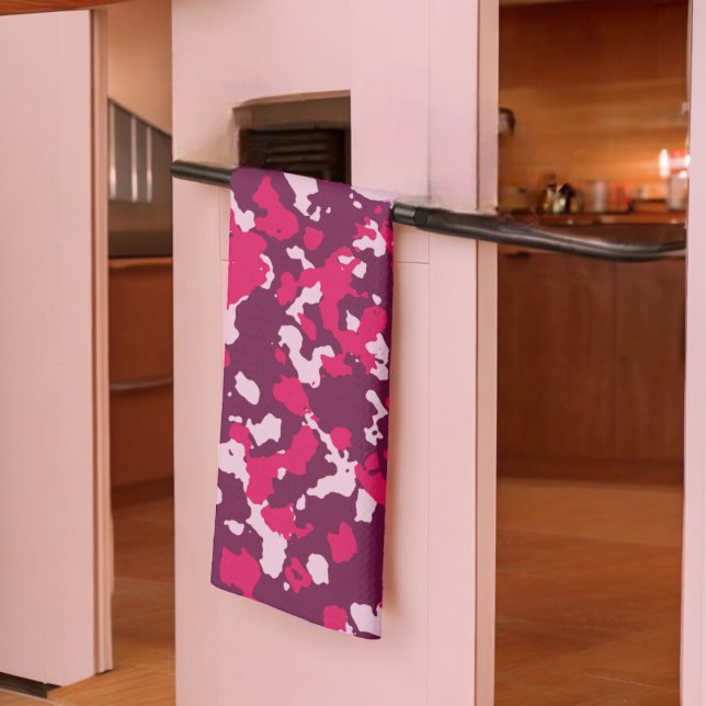 Paño De Cocina Camuflaje rosa (Kitchen Towel)