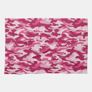 Paño De Cocina Camuflaje rosa de Camo