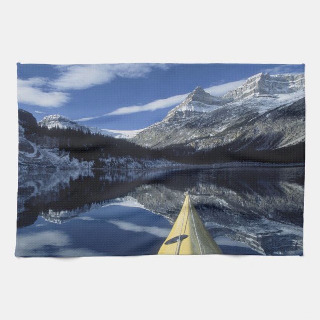 Paño De Cocina Canadá, Columbia Británica, Banff. El arco de Kaya (Horizontal)