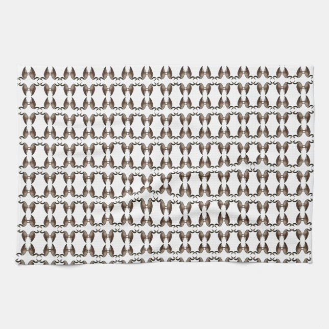 Paño De Cocina Canada Goose Brown White Kitchen Towels (Horizontal)