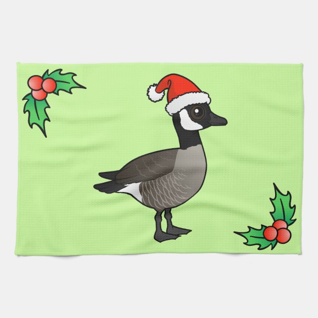 Paño De Cocina Canada Goose Santa (Horizontal)