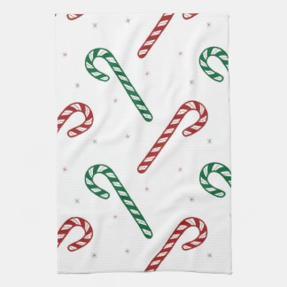 Paño De Cocina Candy Cane Kitchen Towel
