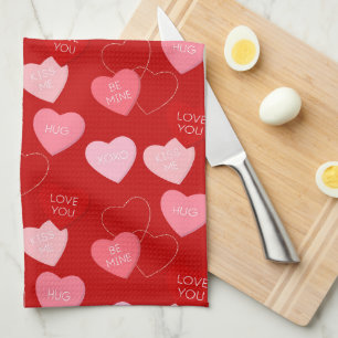 Paño De Cocina Candy Heart Cascade