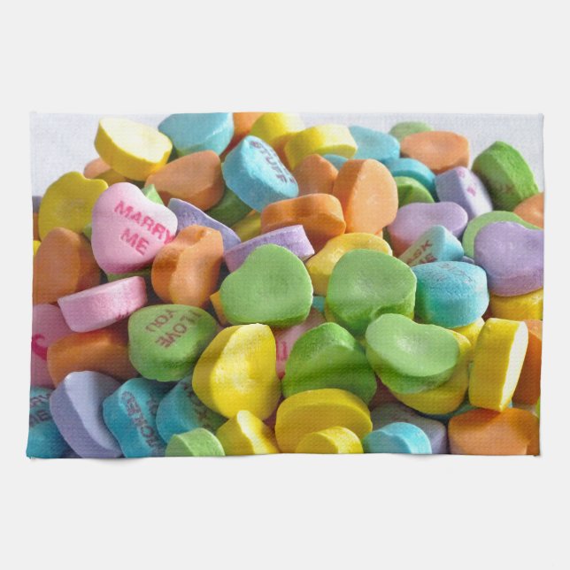 Paño De Cocina Candy Hearts (Horizontal)