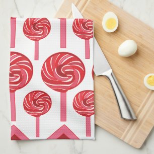 Paño De Cocina Candy Lollipop Sweet Candy Lollipop