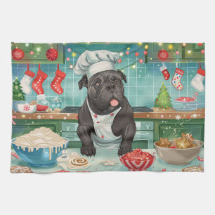 Paño De Cocina Cane Corso Holiday Baking: Navidades festivos