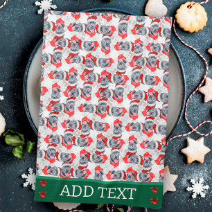 Paño De Cocina Cane Corso Navidades Dog