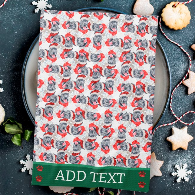 Paño De Cocina Cane Corso Navidades Dog (Subido por el creador)