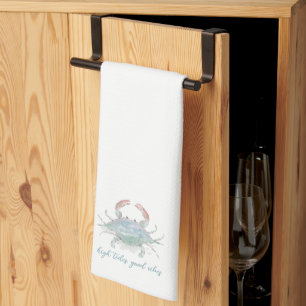 Paño De Cocina Cangrejo   Cocina Costera