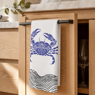 Paño De Cocina Cangrejo de Mandala