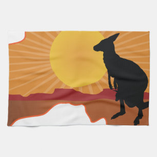 Paño De Cocina Canguro de Australia