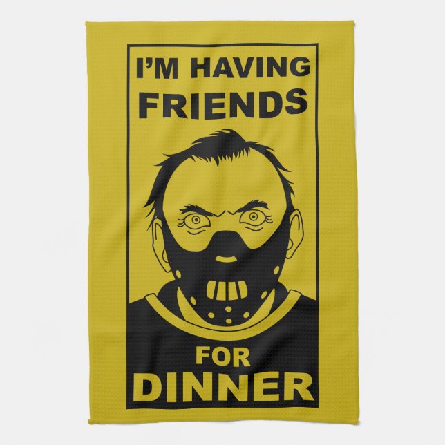 Paño De Cocina Cannibal Cook Gift (Vertical)