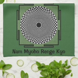 Paño De Cocina Canto Nam Myoho Renge Kyo
