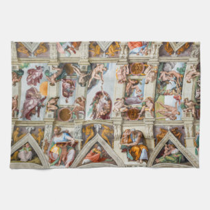 Paño De Cocina Capilla Sixtina Michelangelo - Vaticano, Roma, Ita