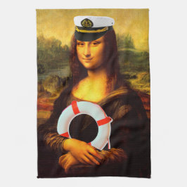 Paño De Cocina Capitán del mar Mona Lisa