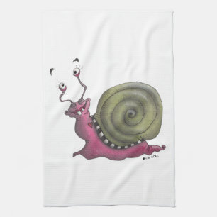 Paño De Cocina Caracol feliz