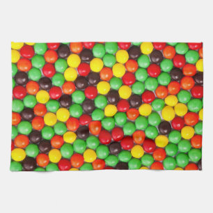 Paño De Cocina Caramelos coloridos