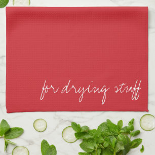 Paño De Cocina Cardenal rojo personalizado